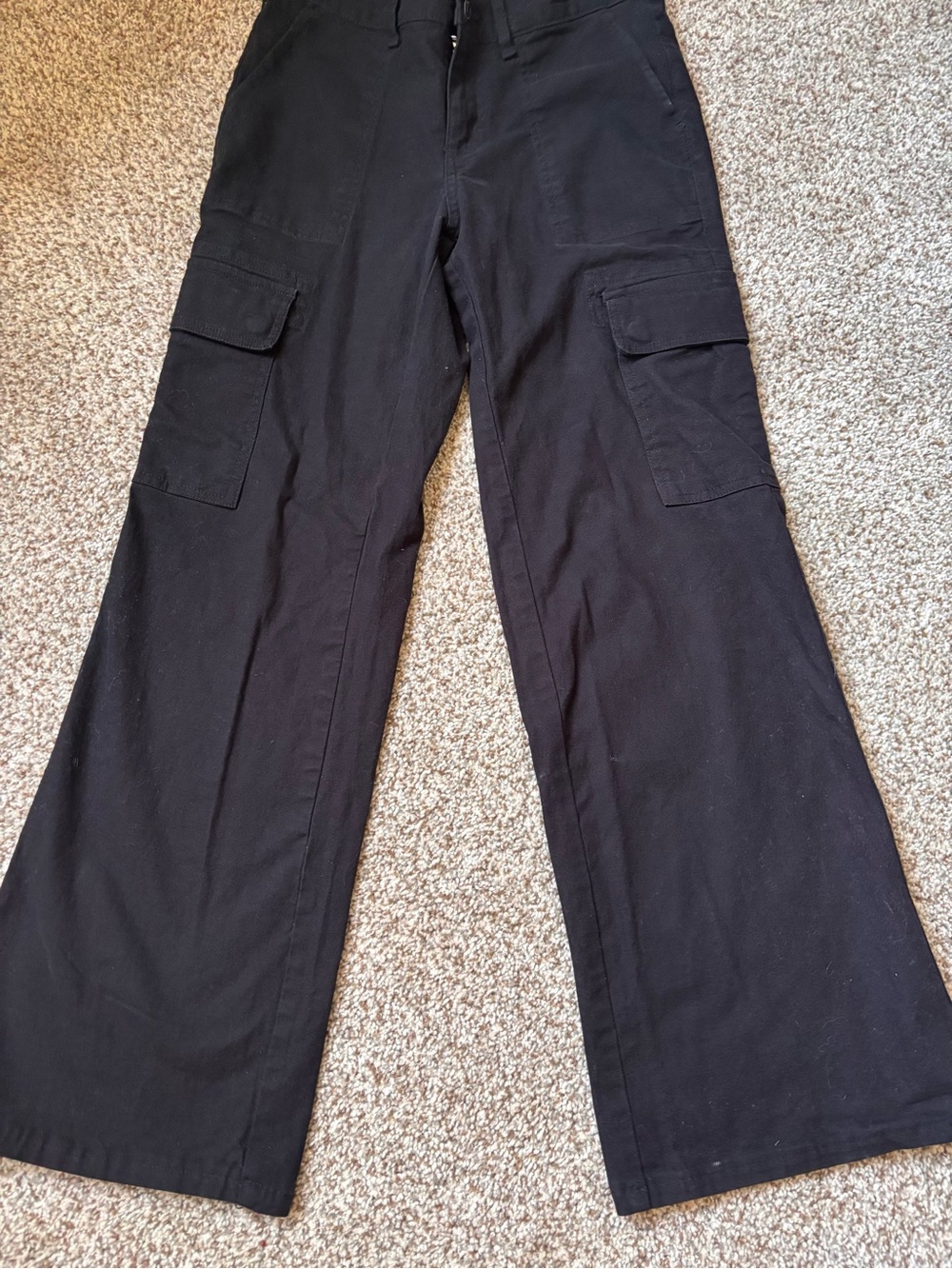 Wild Fable women’s black Cargo Wide-Leg Pants